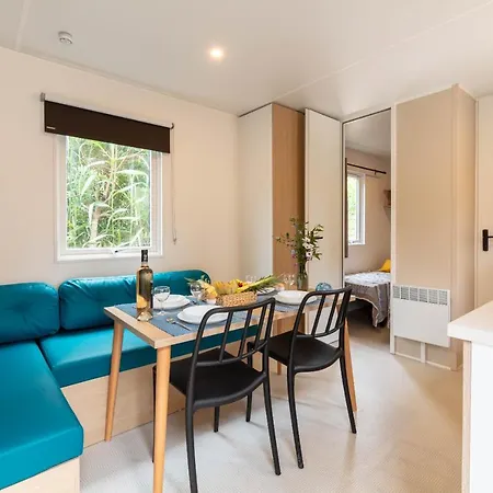 度假居 Le Palmier, Mobil-home Sans Vis-a-vis Idealement Situe Entre Et Vignes *