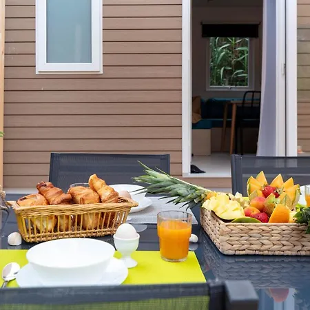Ferienhaus Le Palmier, Mobil-home Sans Vis-a-vis Idealement Situe Entre Et Vignes Hyères