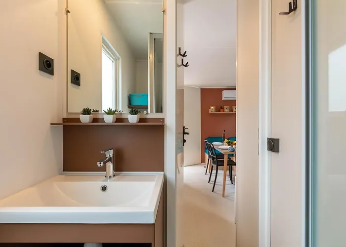 Casa vacanze Le Palmier, Mobil-home Sans Vis-à-vis Idéalement Situé Entre Et Vignes